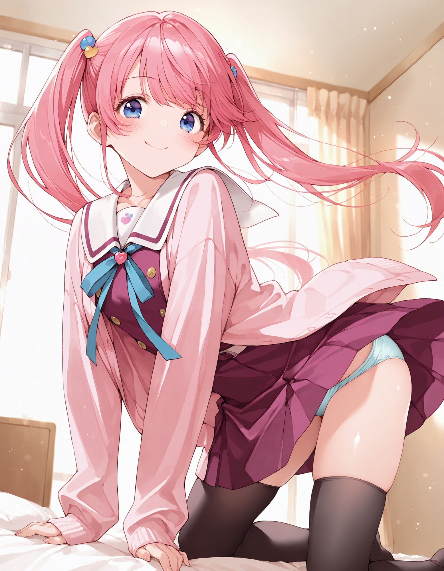 サンプル画像5:紫〇寺謳華のパンチラ〜制服編〜(D.P.H.) [d_595773]