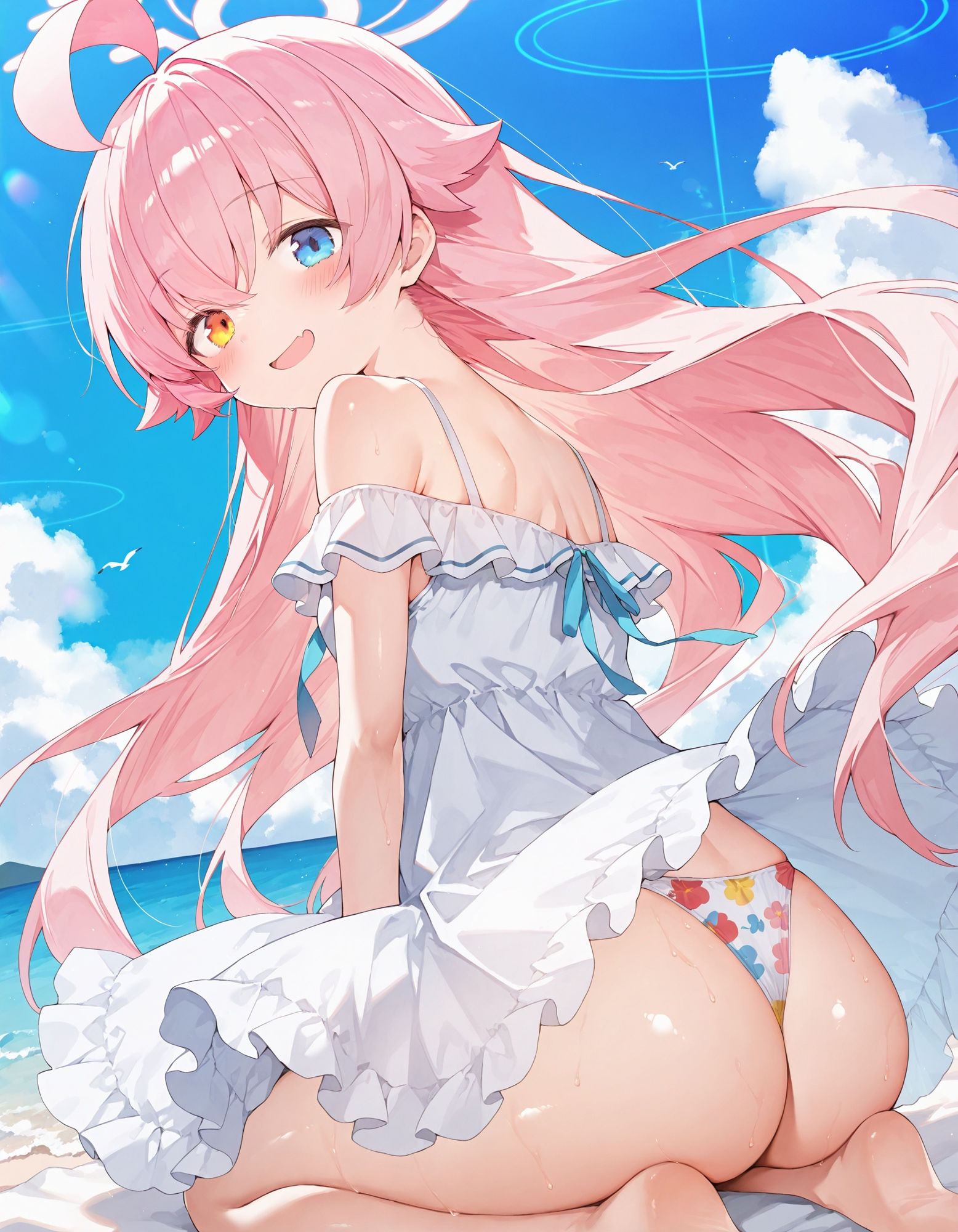 サンプル画像3:小〇遊ホシノのパンチラ〜ワンピース編〜(D.P.H.) [d_595778]