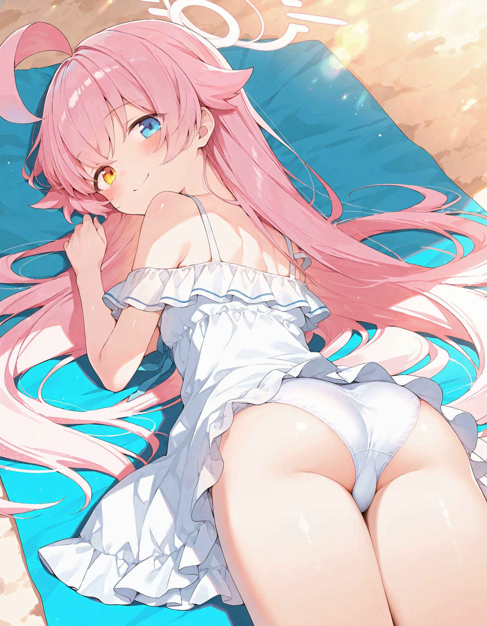 サンプル画像6:小〇遊ホシノのパンチラ〜ワンピース編〜(D.P.H.) [d_595778]