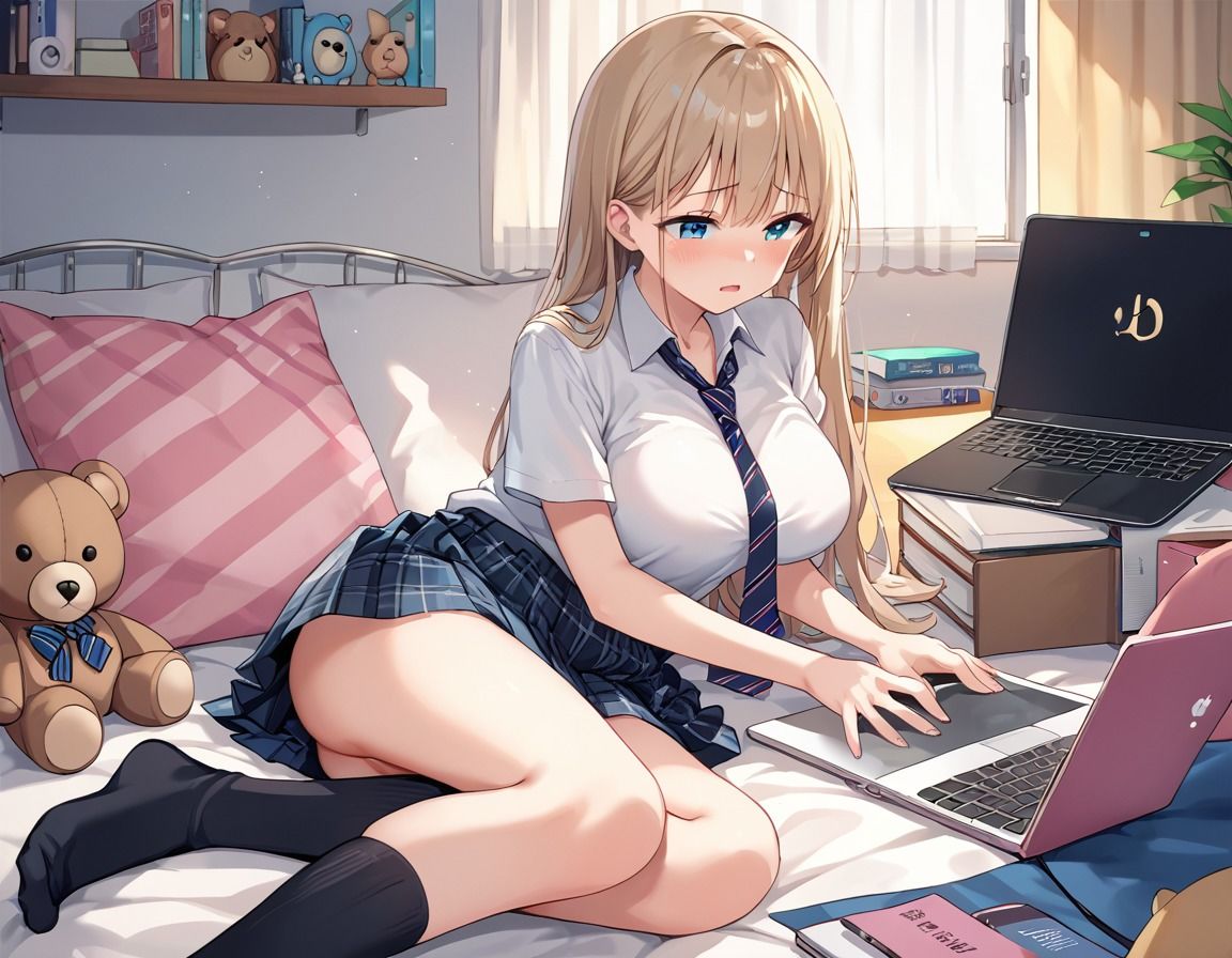 サンプル画像6:巨乳制服女子〜青春の放課後(ょう 出版) [d_595782]