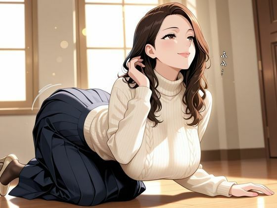 清楚上品人妻 〜ニットで隠しきれない柔らかな人妻の膨らみと香りが染みこんだパンスト〜 画像3