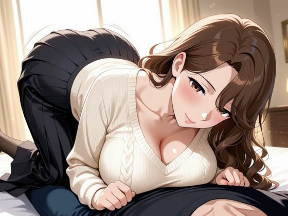 サンプル画像5:清楚上品人妻 〜ニットで隠しきれない柔らかな人妻の膨らみと香りが染みこんだパンスト〜(フエラムネ出版) [d_595803]