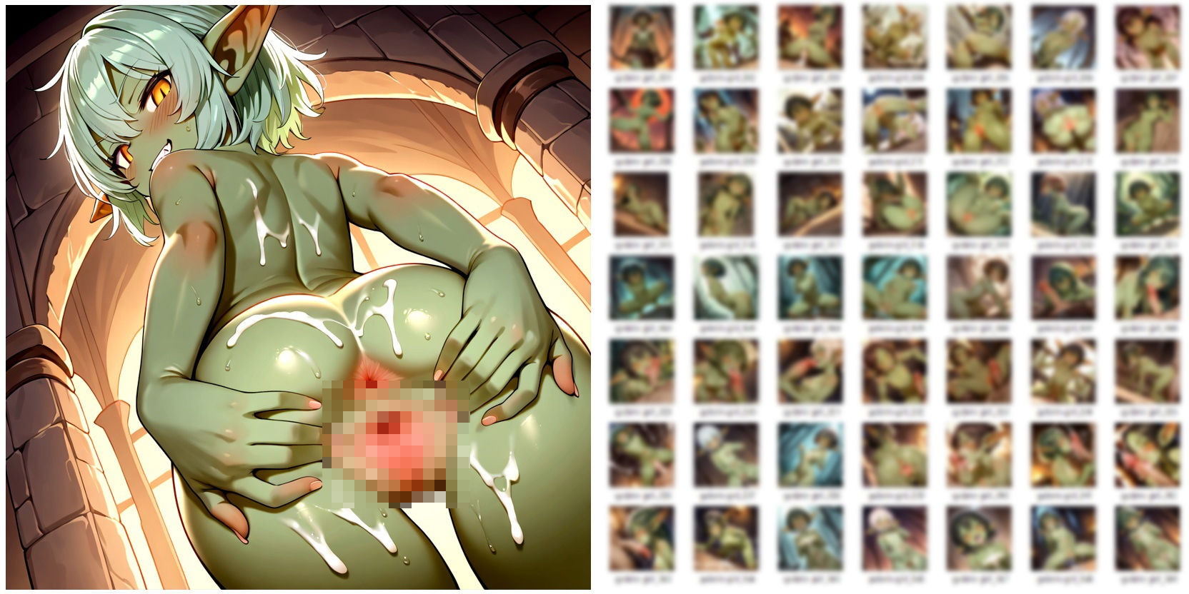 ゴブリン娘とエッチなことしてるだけのCG集 画像7