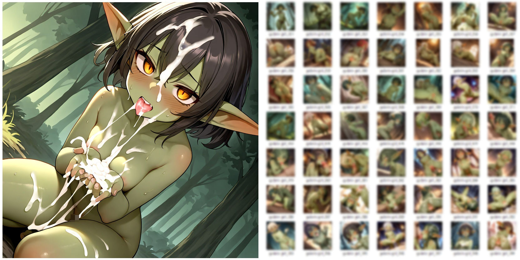ゴブリン娘とエッチなことしてるだけのCG集 画像8