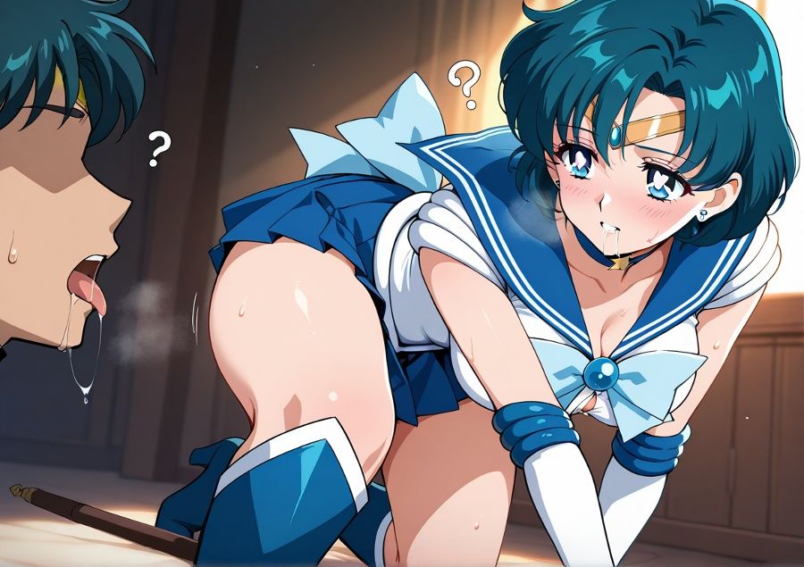 サンプル画像2:簡単催●で セーラーマー〇ュリー が操り人形！？(眠りの扉) [d_595867]