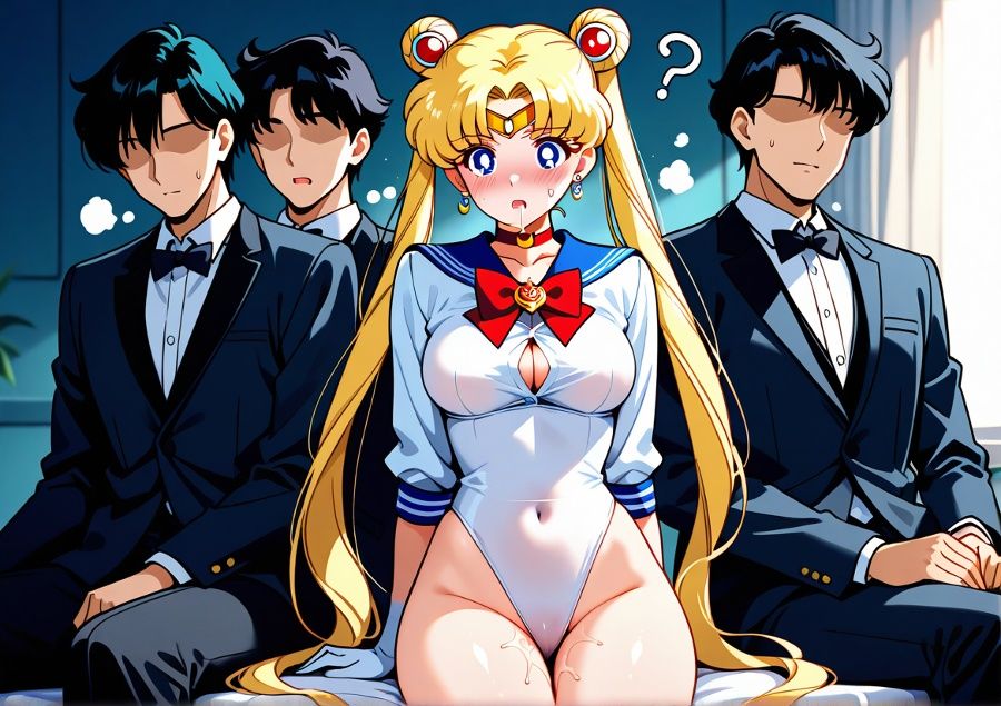 簡単催●で セーラー〇ーン が操り人形！？ 画像2