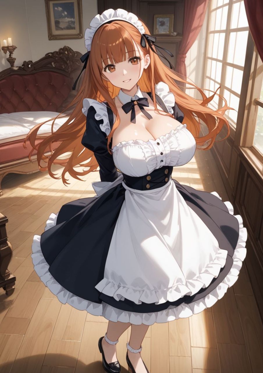 サンプル画像1:爆乳メイドの痴態〜羞恥っ娘倶楽部(AIこひつじ屋) [d_595992]