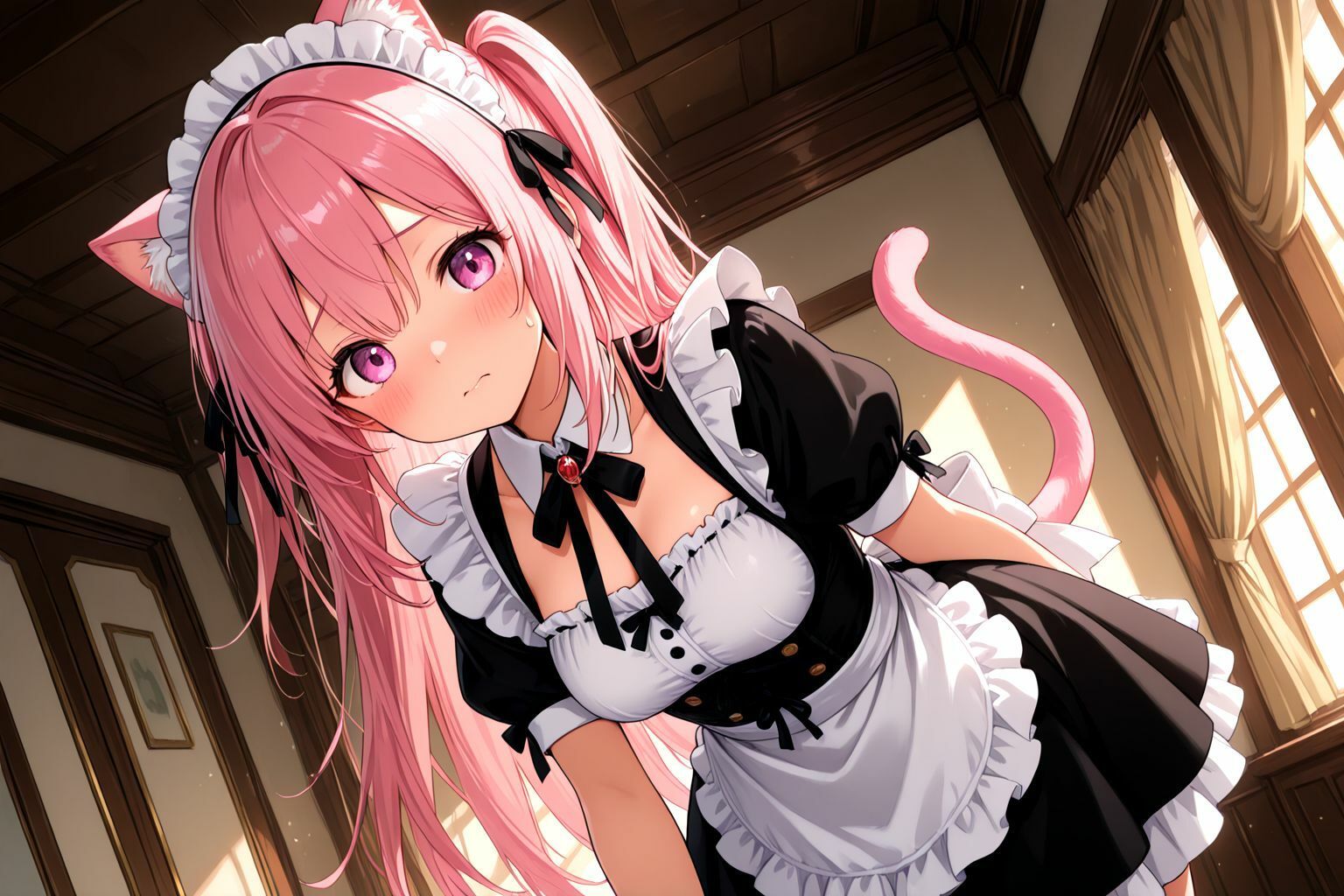 サンプル画像2:うちのえっちな専属ネコミミメイドさん(しこしこ) [d_596013]