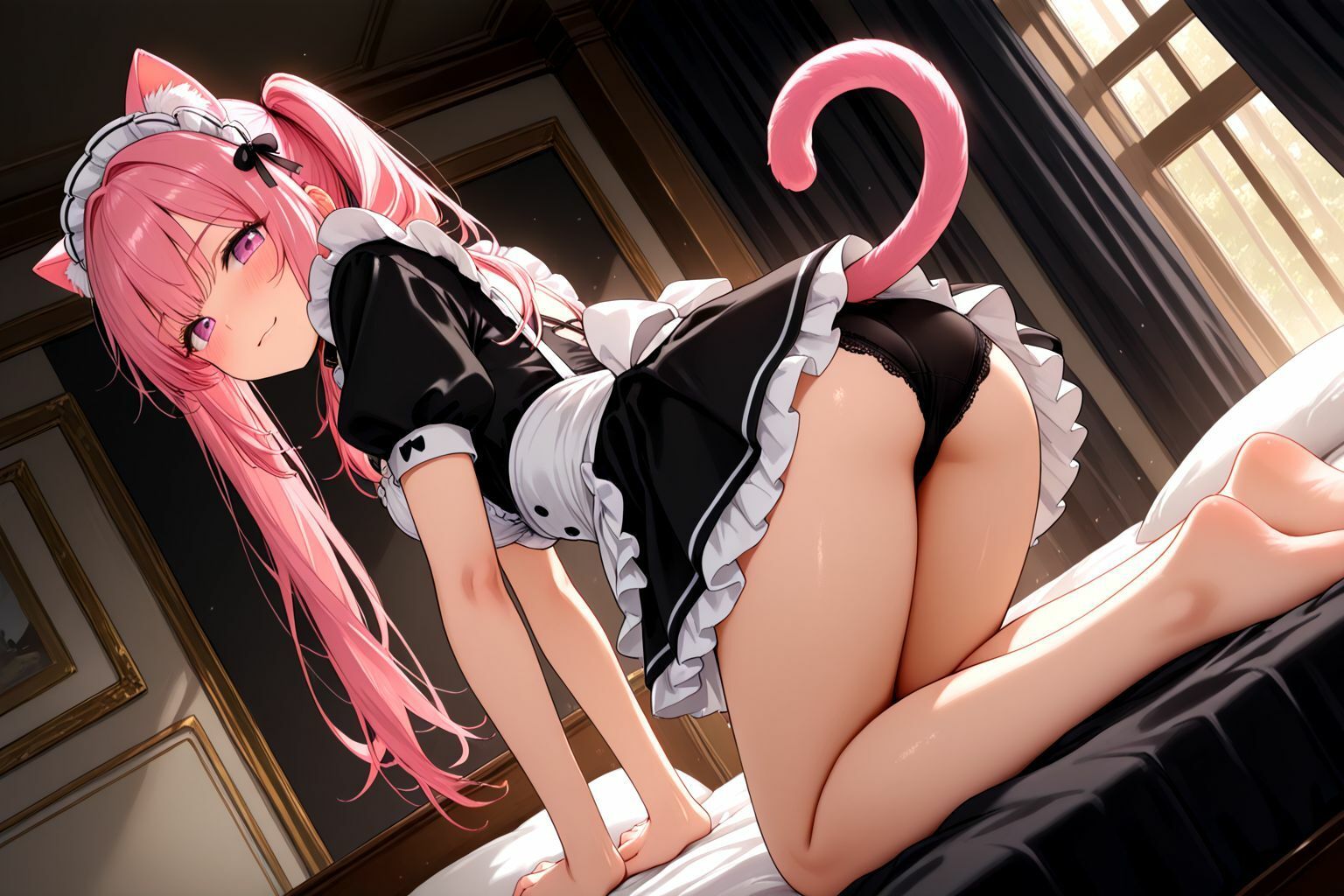 サンプル画像4:うちのえっちな専属ネコミミメイドさん(しこしこ) [d_596013]