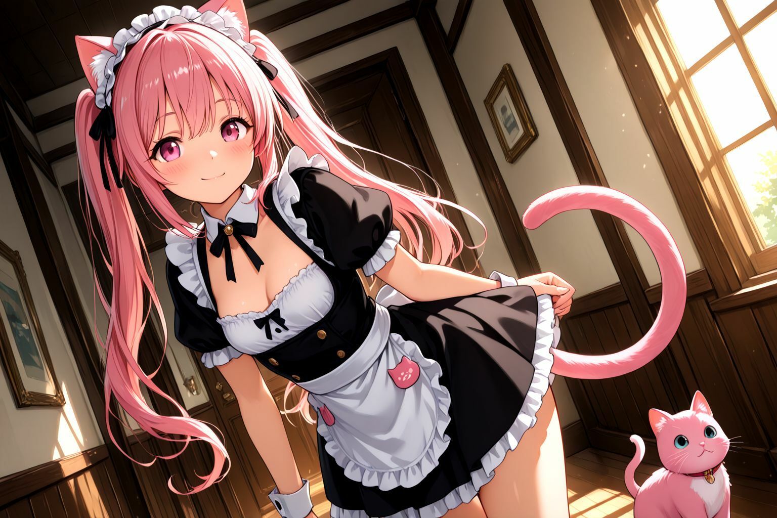 サンプル画像3:うちのえっちな専属ちっぱいネコミミメイドさん(しこしこ) [d_596023]