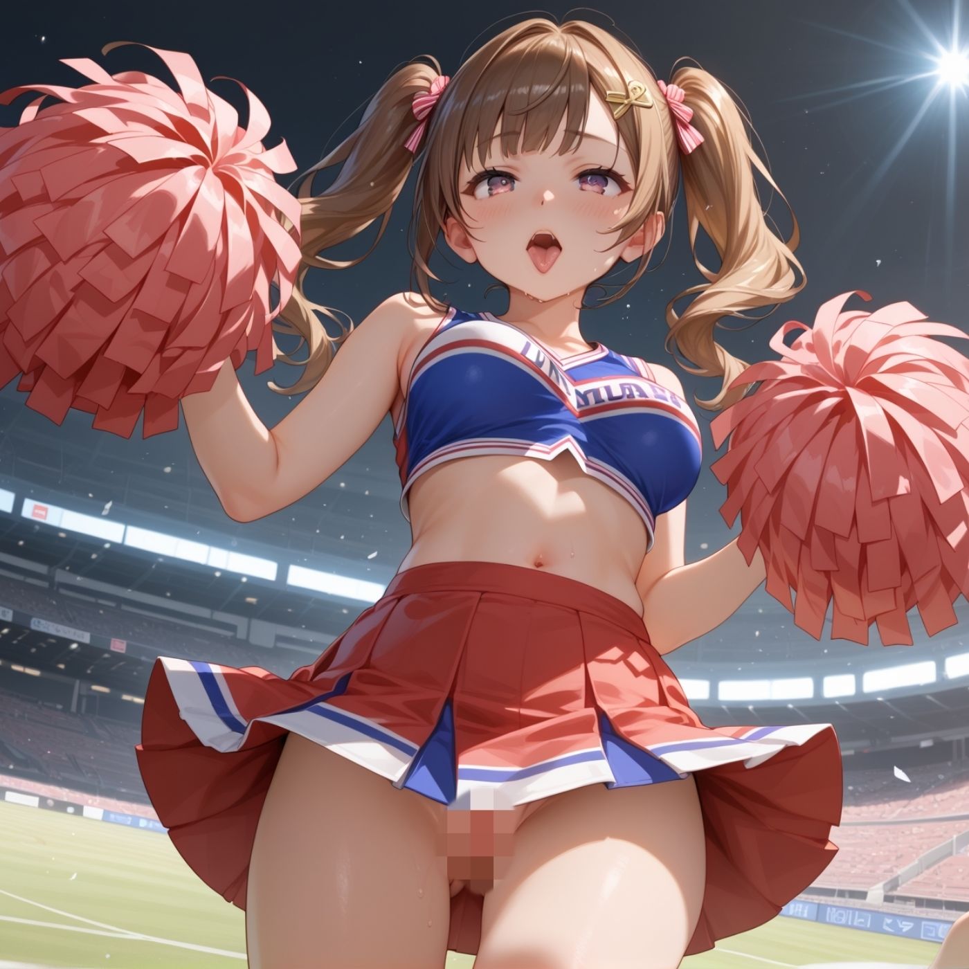 サンプル画像4:学園性活！もっと見て！しまくりチア部10【チア部の厳選CG456枚収録】(アオとハル) [d_596090]