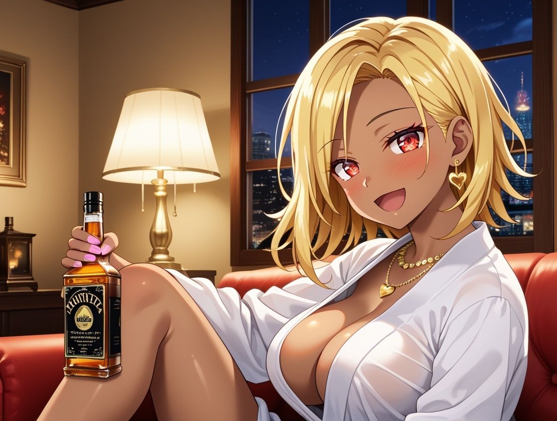 サンプル画像6:SNSで噂の裏垢褐色金髪ギャルホテルに連れ込んで朝まで種付け！！(ホムラ) [d_596099]