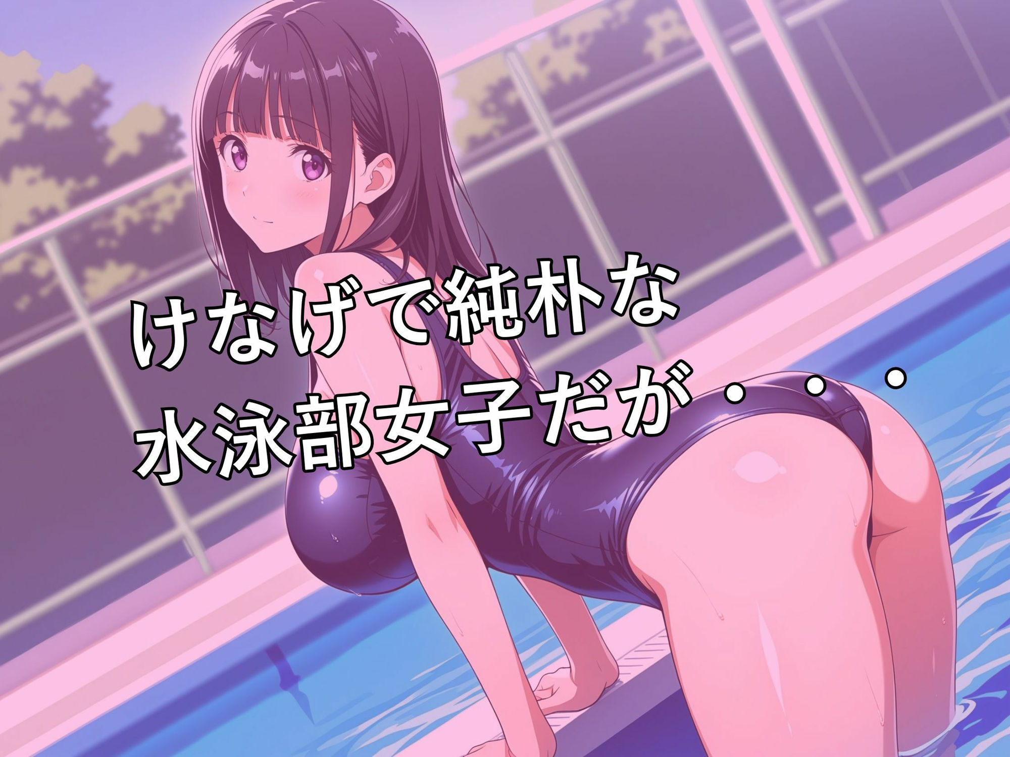 サンプル画像2:陰キャの水泳部が教師に変態されるまで  深谷 しおり(スリーパー) [d_596123]