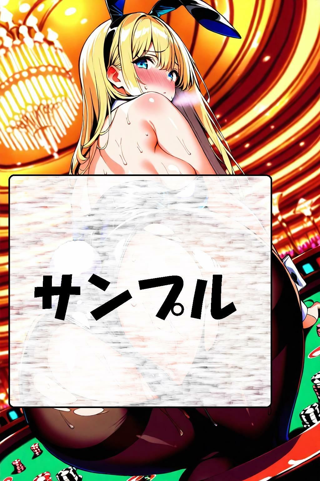 サンプル画像2:金髪バニーのご奉仕カジノ(おれんじらいん) [d_596150]