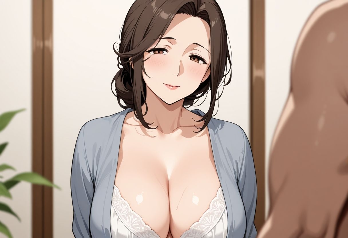 サンプル画像1:働く美人妻〜仕事中の裏の顔〜(秘密の小部屋) [d_596192]