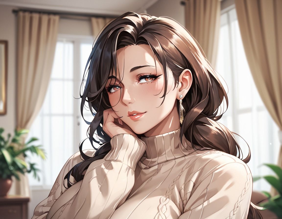 サンプル画像1:ド変態ママさん(ジーニー) [d_596209]