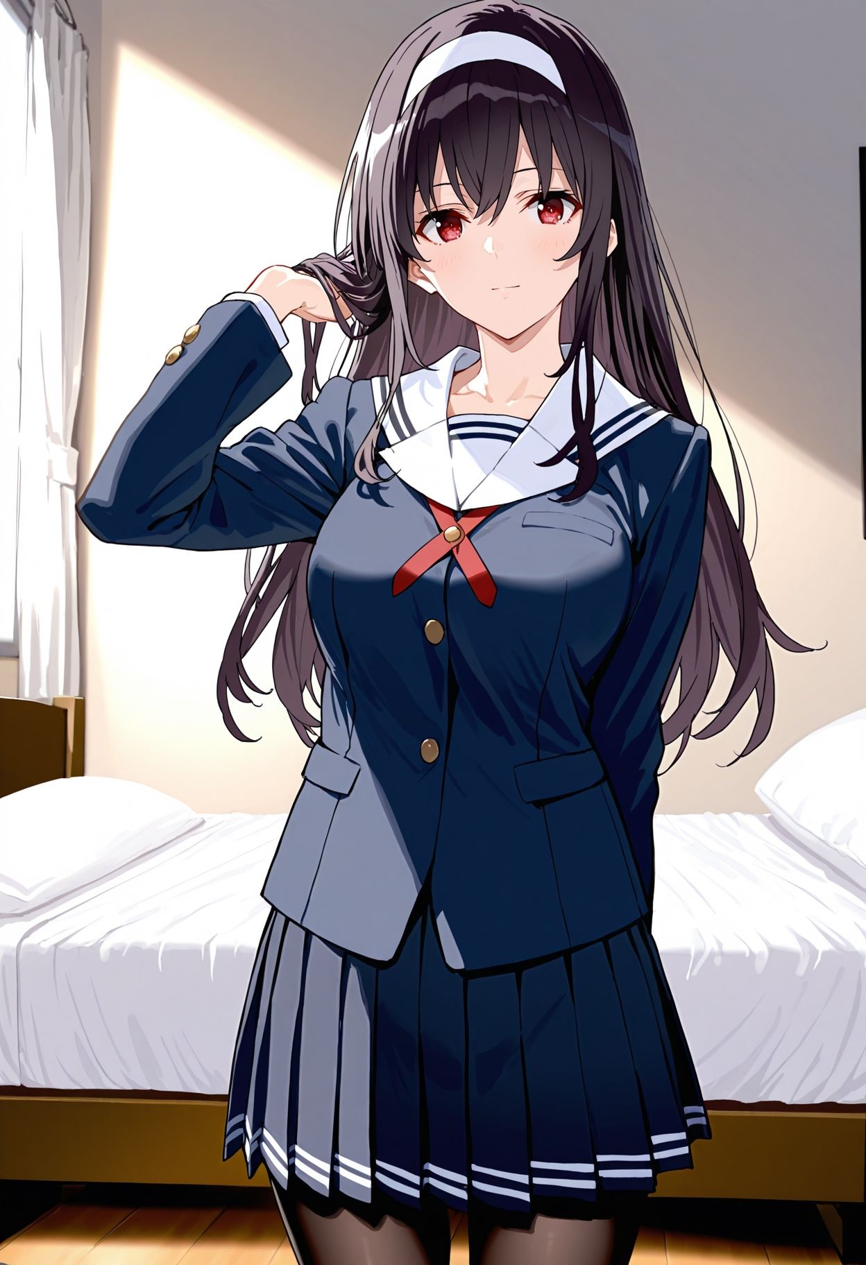 冴えカ◯ 霞ヶ◯詩羽 エロCG集 画像1