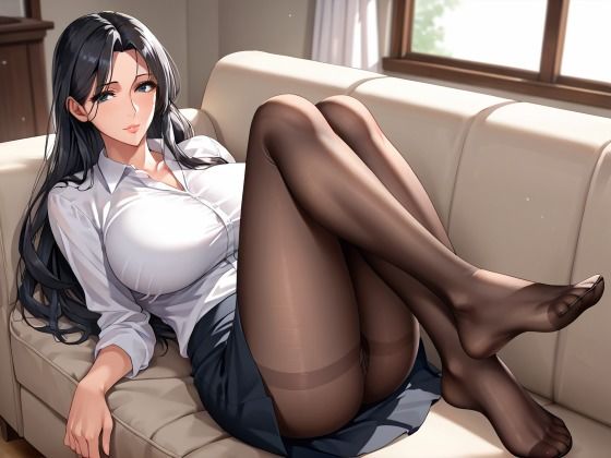 サンプル画像2:淫乱な美人上司の誘惑に乗ってみた(あわね堂) [d_596318]