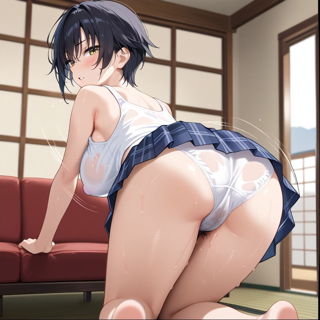 ボーイッシュな幼馴染がビン立ち処女乳首だったので、俺好みの専用おまんこに中出し調教しまくった話_0