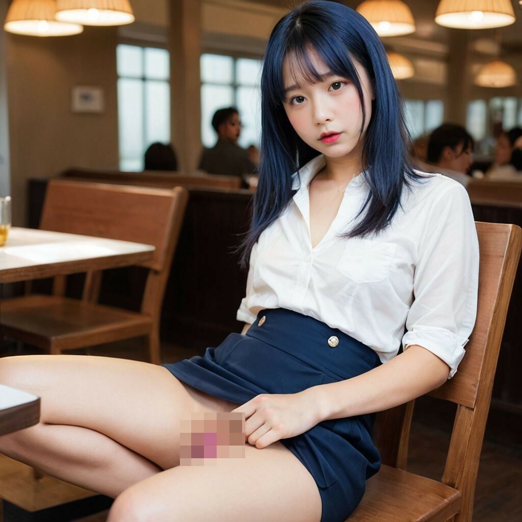 サンプル画像2:いろんなところでバイブチャレンジ！(AI美エロ) [d_596336]