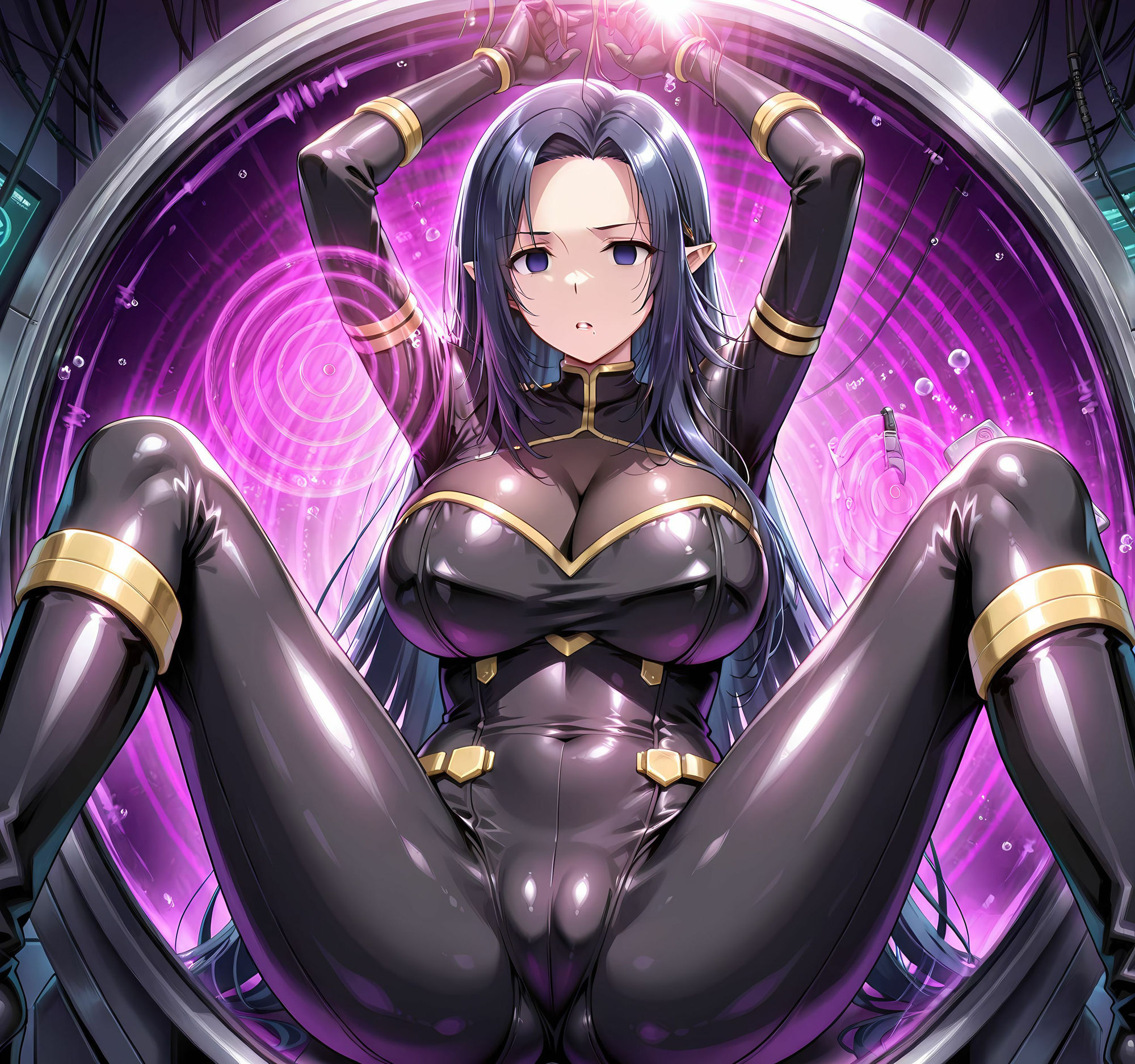 ガンマ拘束洗脳機械姦・悪堕ち孕ませ 画像3