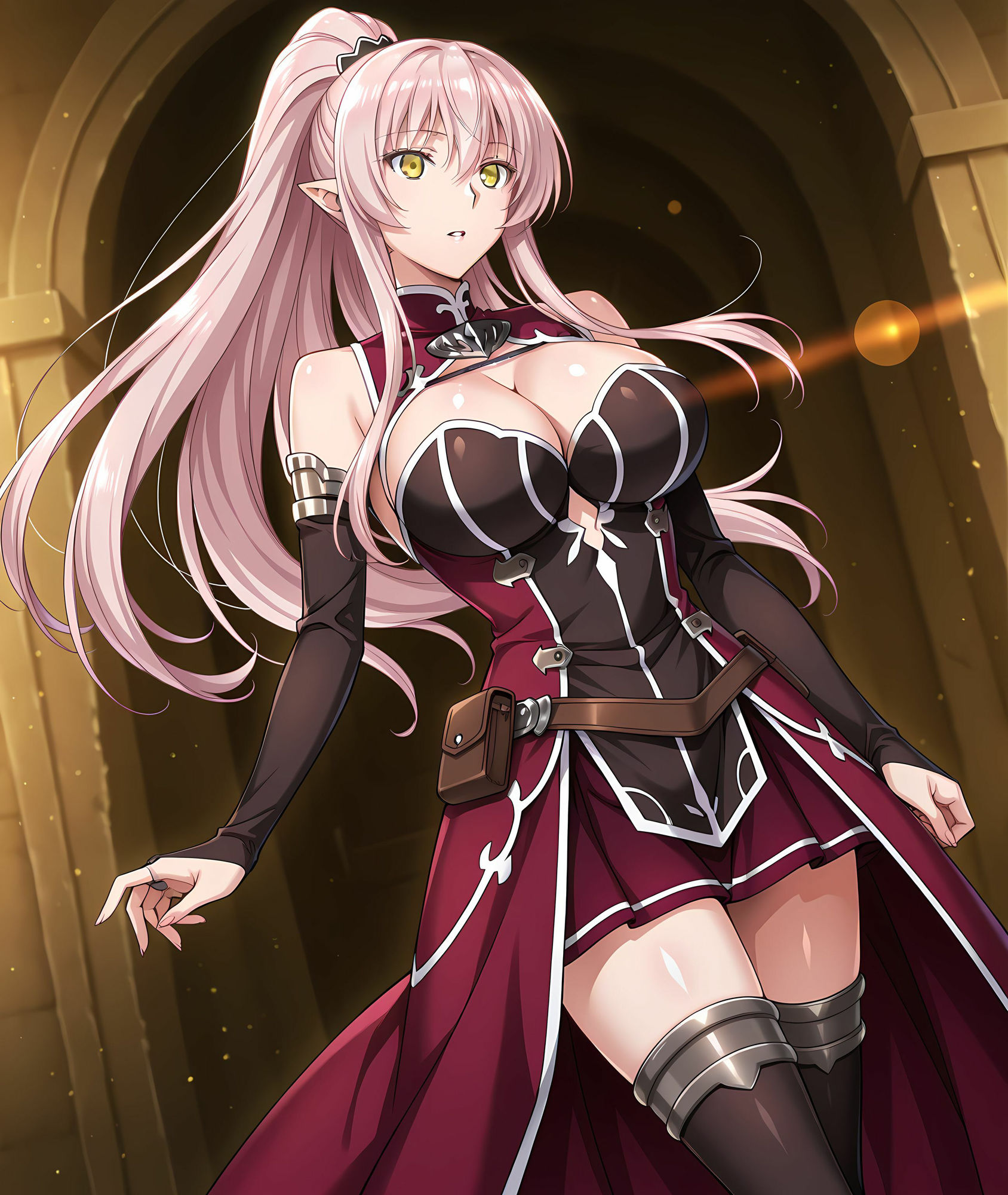 サンプル画像2:エルフ洗脳丸呑み悪堕ち〜淫魔化搾精〜(ochiruevil) [d_596347]