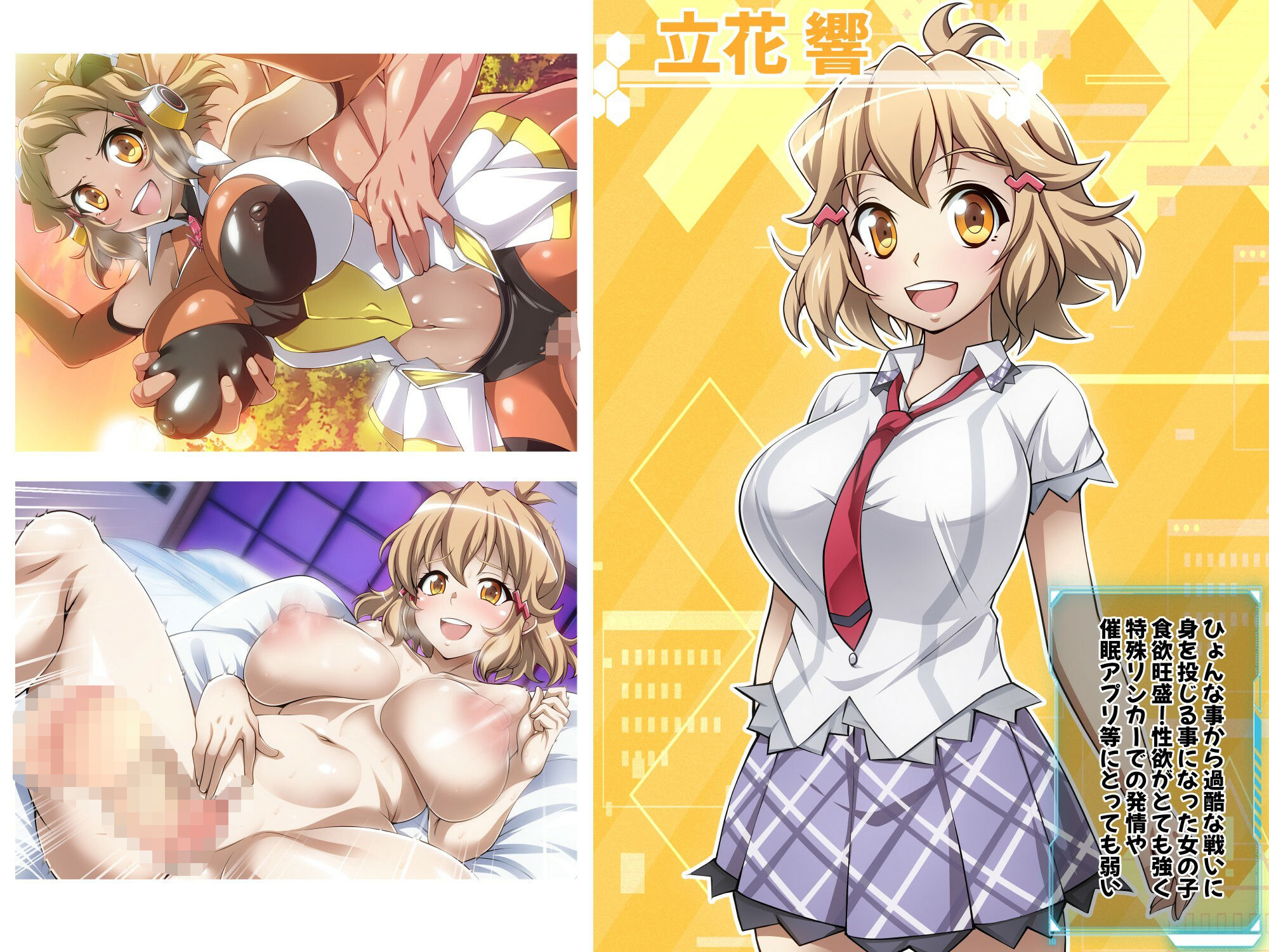 サンプル画像1:【戦姫絶頂シンフォギアH8】(ファンタスティック☆猫侍) [d_596402]