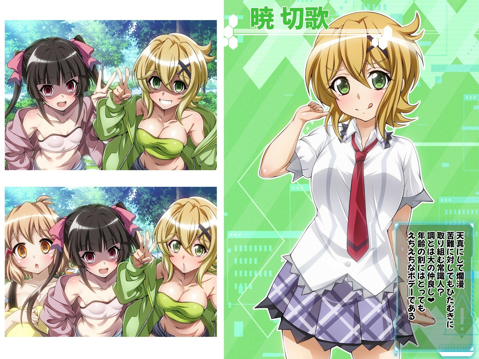 サンプル画像4:【戦姫絶頂シンフォギアH8】(ファンタスティック☆猫侍) [d_596402]