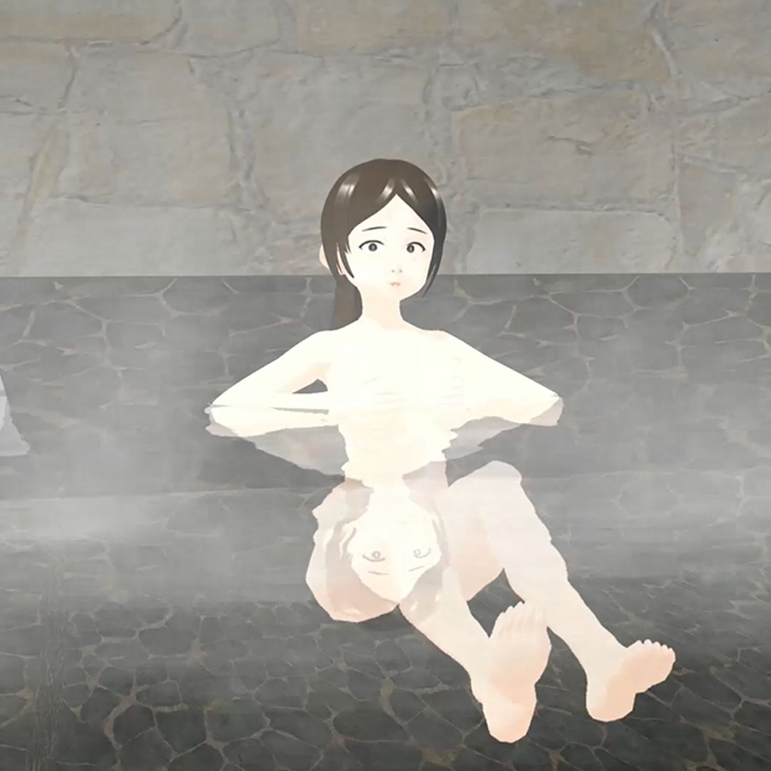 サンプル画像5:【期間限定】熟女温泉  全裸で入浴  北野聖子(ウォブディー) [d_596448]