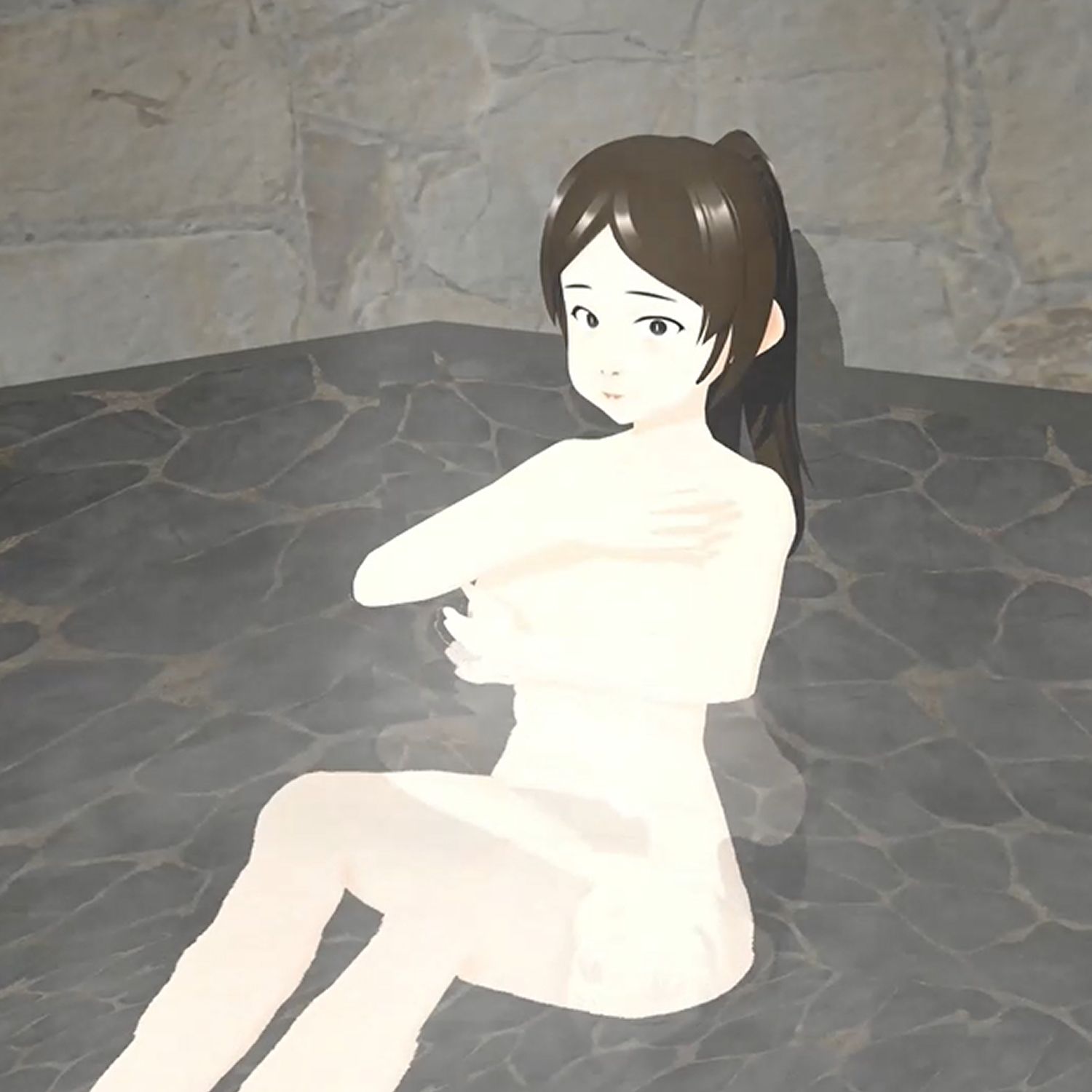 【期間限定】熟女温泉 全裸で入浴 北野聖子 画像6