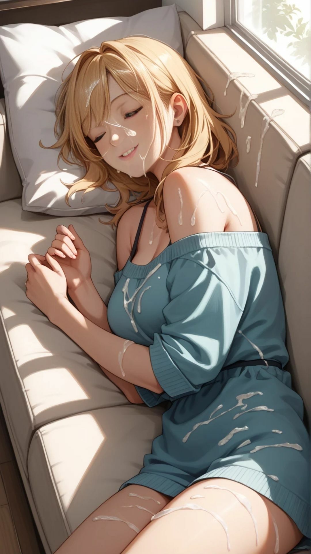 サンプル画像1:寝ているパートナーにしたいいろいろなコト(Cherry Boy) [d_596557]