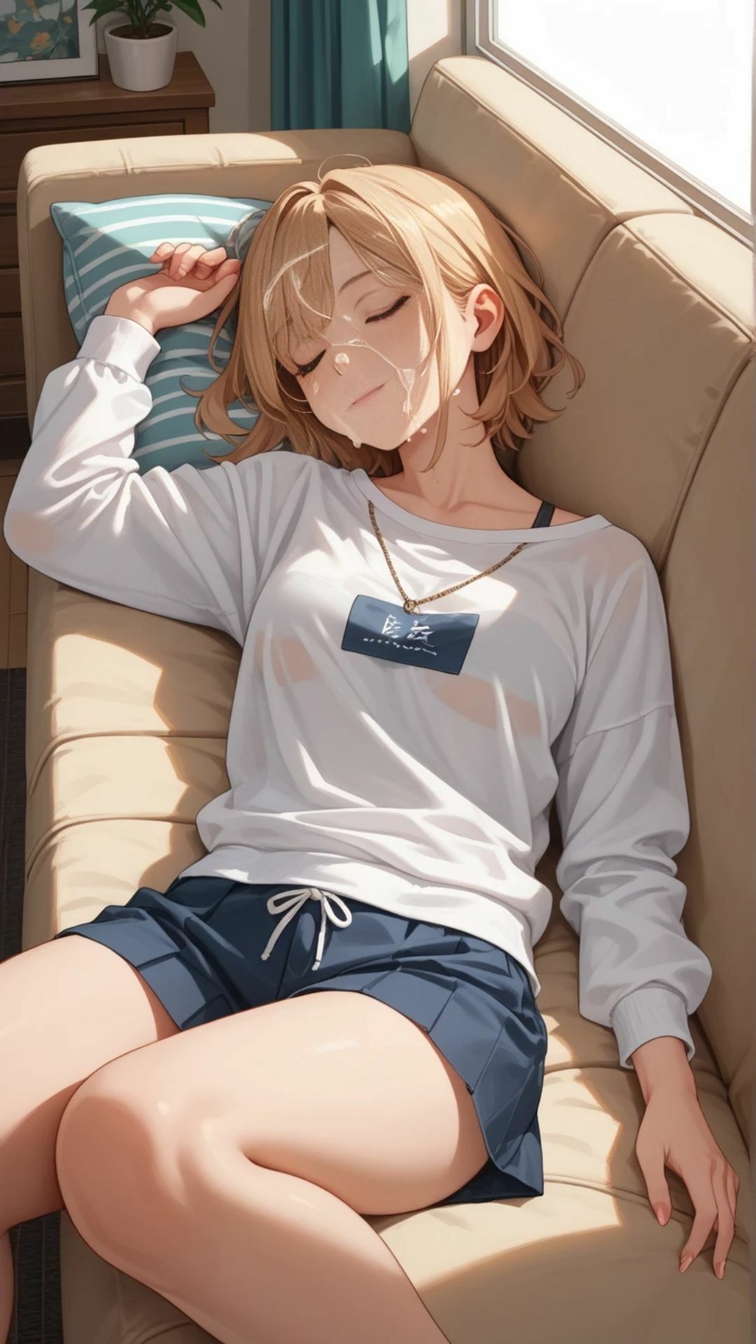 サンプル画像4:寝ているパートナーにしたいいろいろなコト(Cherry Boy) [d_596557]