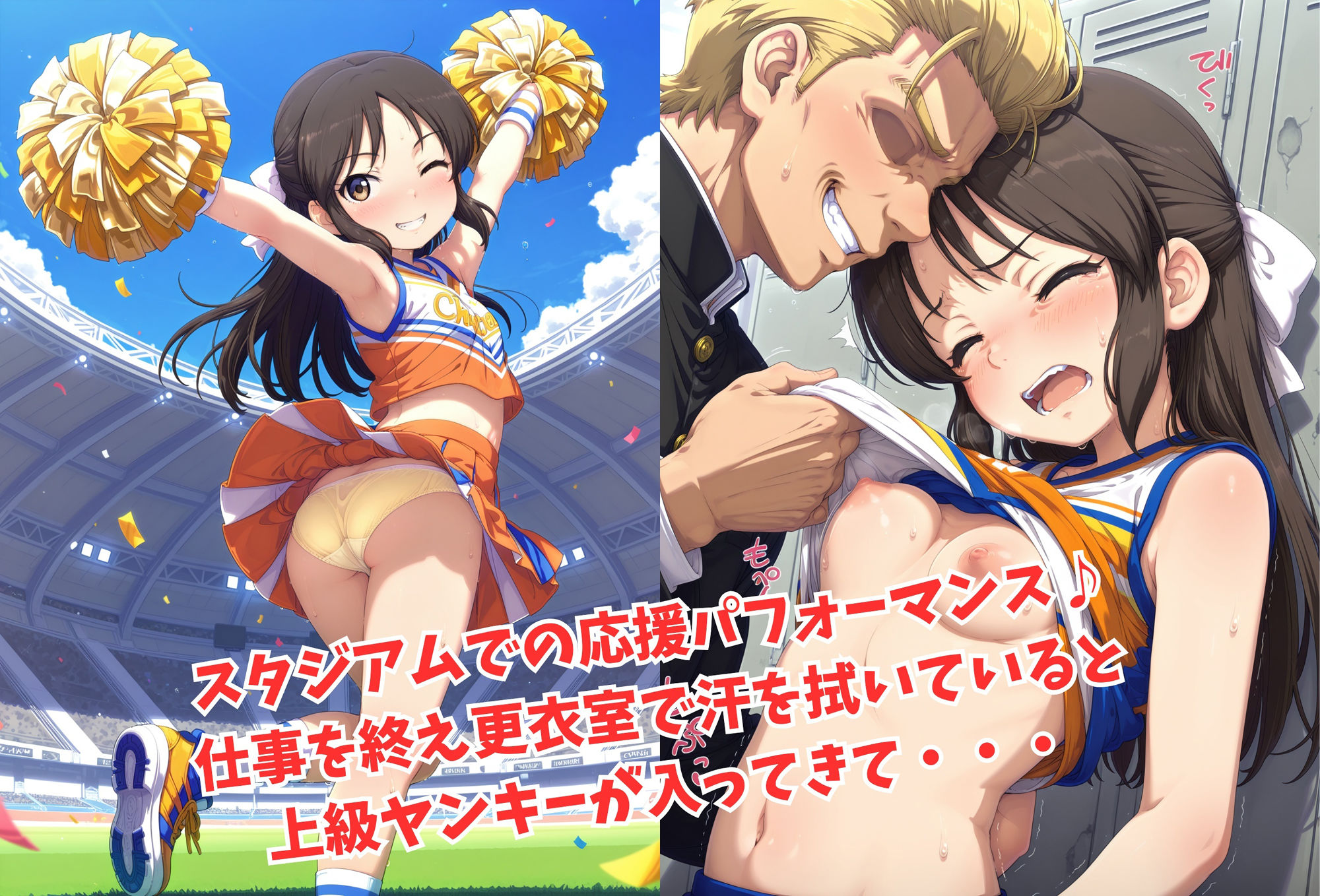 サンプル画像2:がんばれ！ありすちゃん☆(絵心あいのAI生成アトリエ) [d_596594]