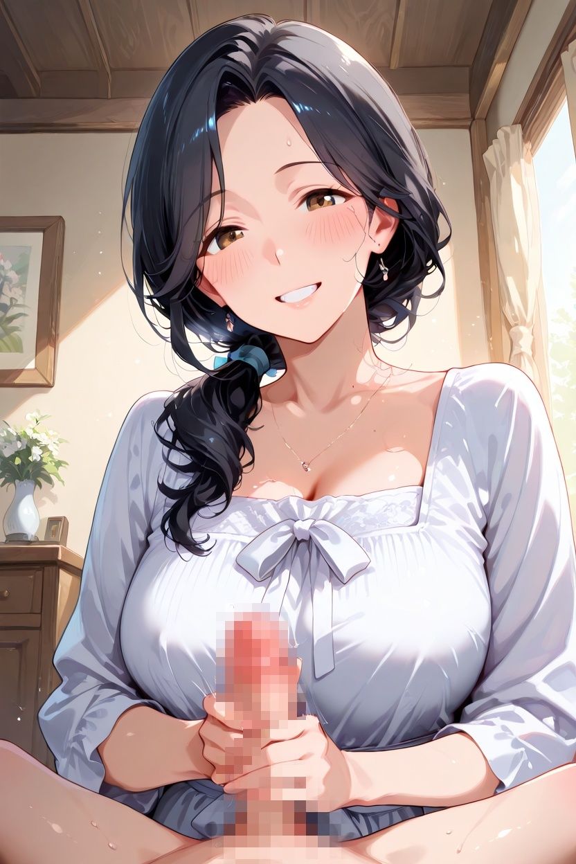 サンプル画像3:ママのぬくもりで教わった初めての性知識(欲情エロス工房) [d_596615]