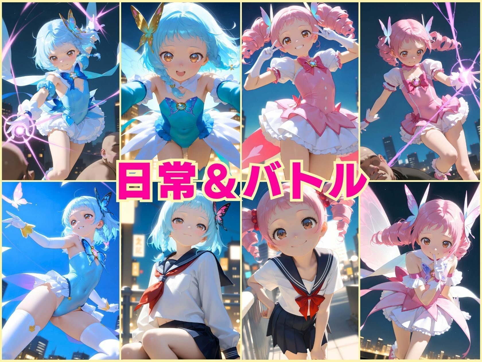 サンプル画像6:2人なら最強☆分断された魔法少女〜キラキラが汚れる瞬間〜(ひよこ村) [d_596616]