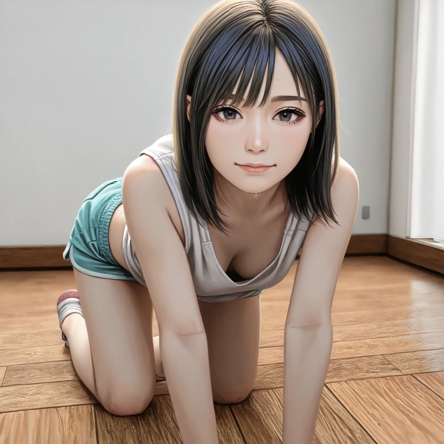 四つんばいの子。（500枚）