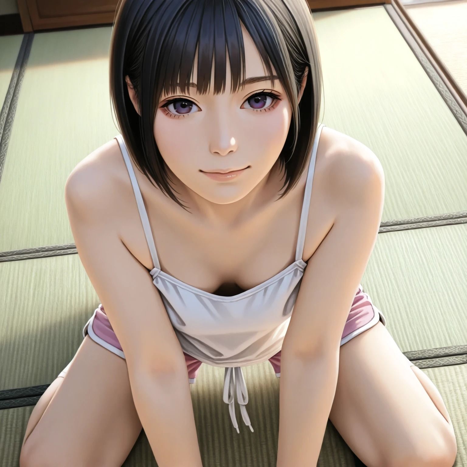 四つんばいの子。（500枚）