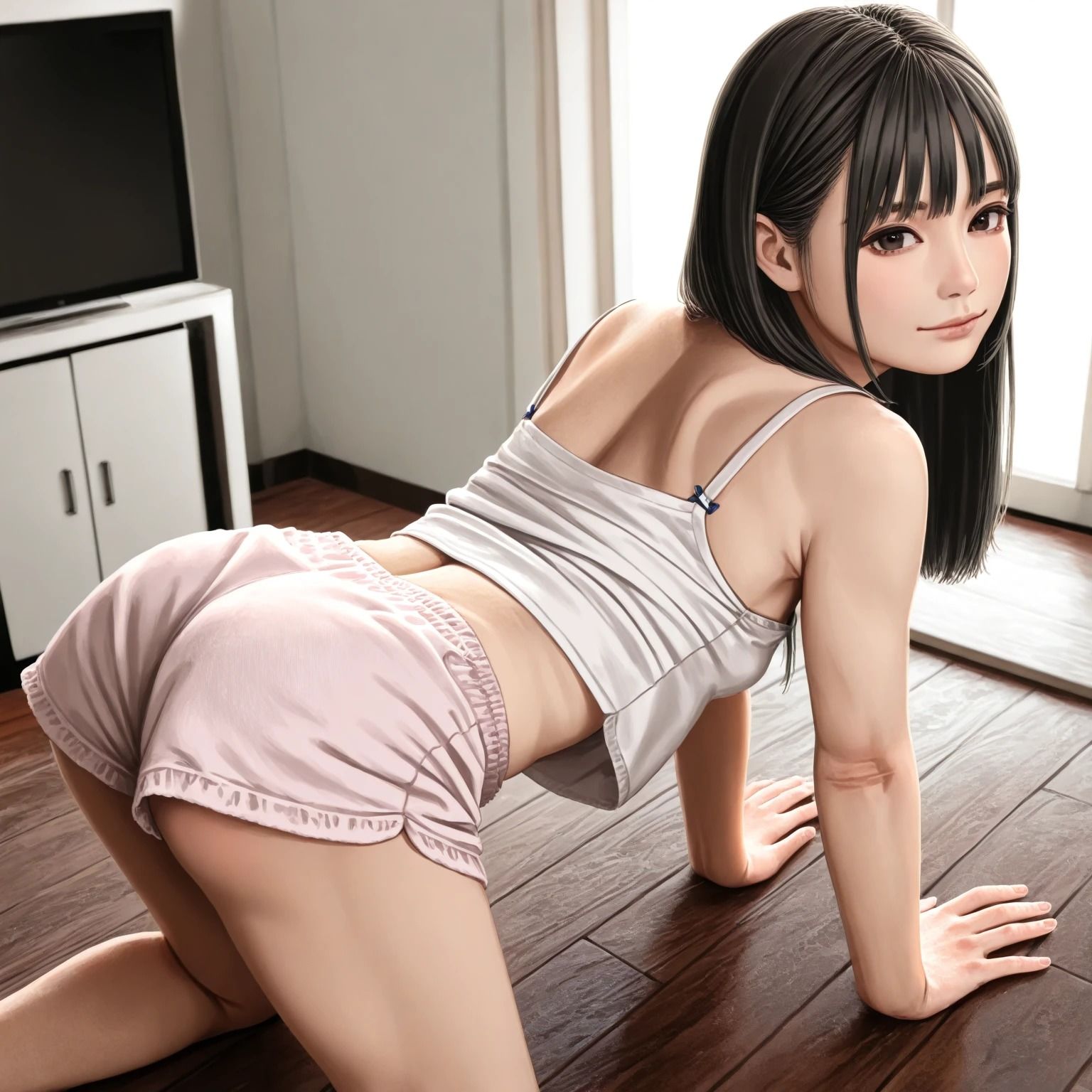 四つんばいの子。（500枚）
