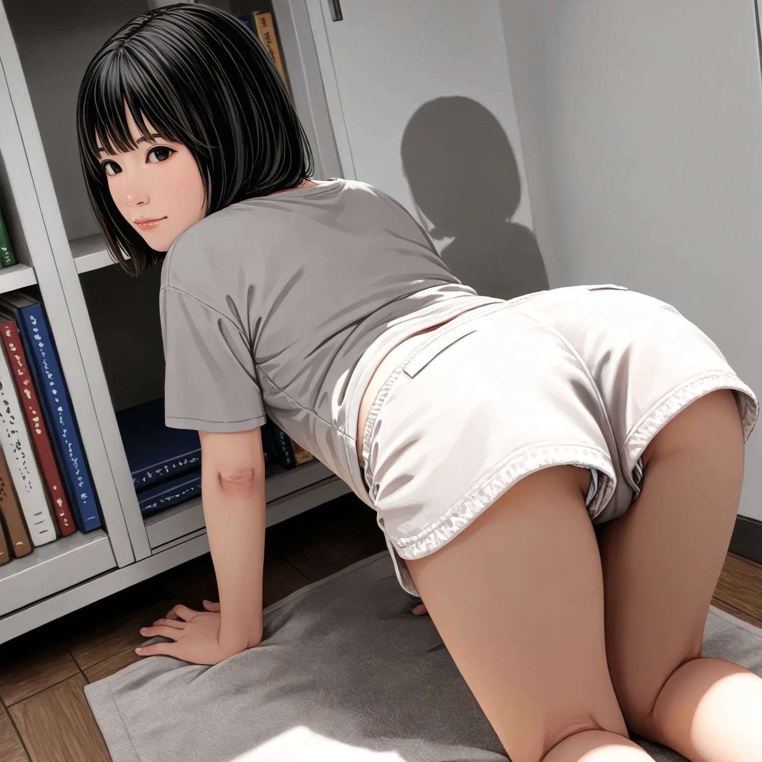 四つんばいの子。（500枚）