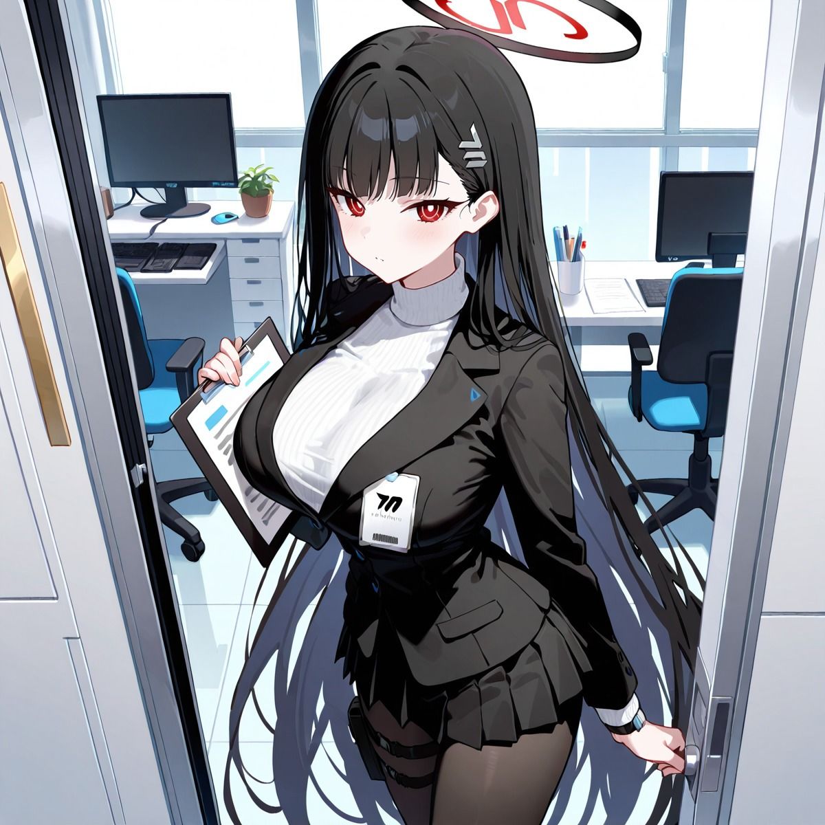 サンプル画像1:リ〇 ふたなり百合CG集(AI戦士グンドゥム) [d_596724]