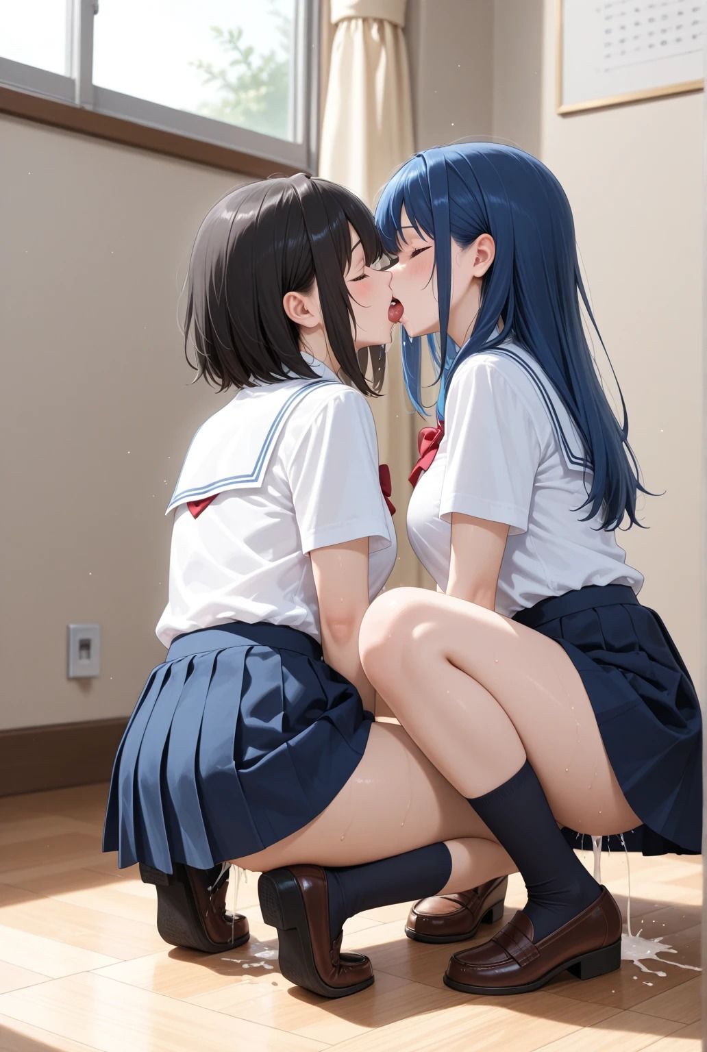 サンプル画像4:スカートの中、ひみつの夏 ―きっとこれは、恋じゃなくてエッチだった―(Digle) [d_596775]