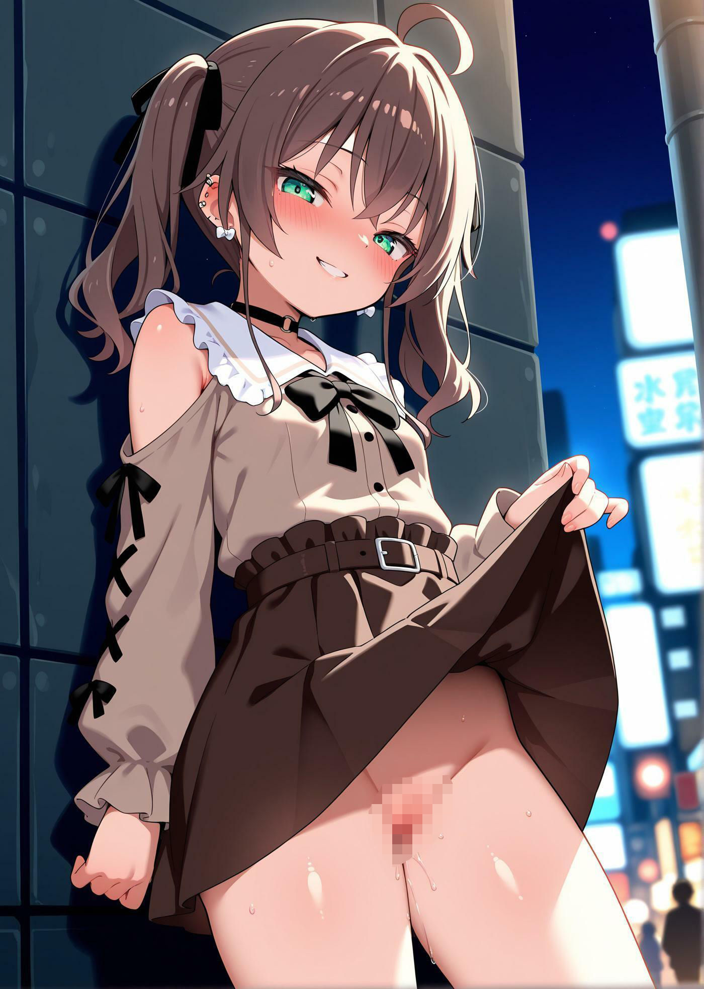 夜の街で会ったま◯りちゃんと行きずりえっち 画像7