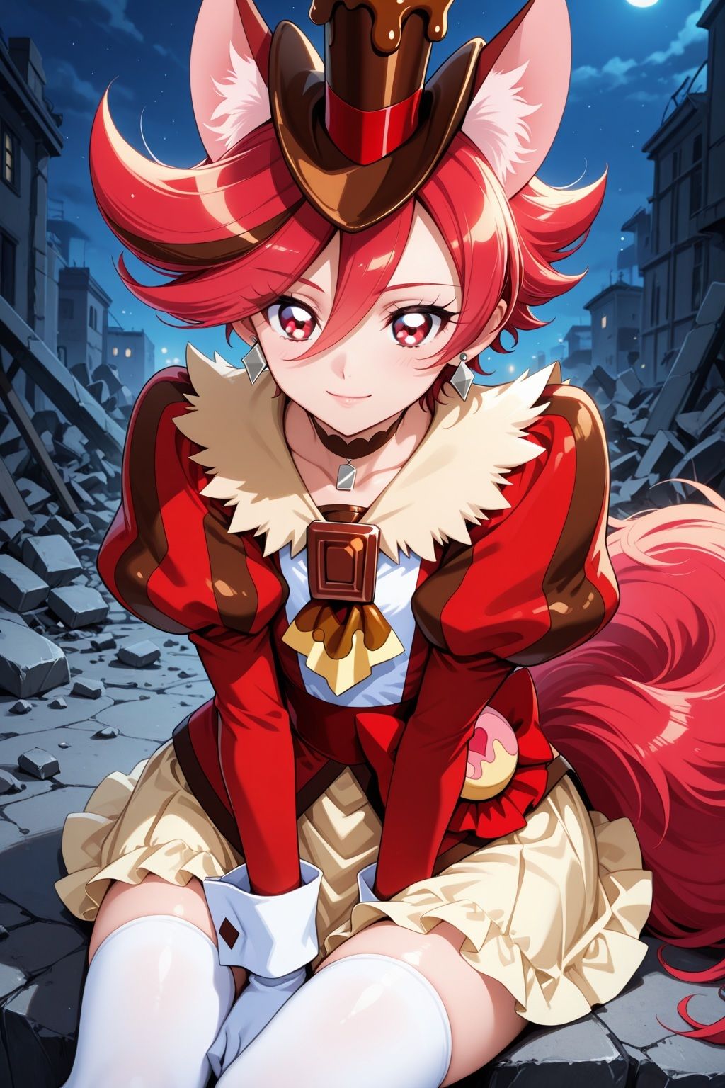 サンプル画像3:変身ヒロイン×辱 キラキラ☆プリキュ●アラモード キュ●ショコラ敗北初セックス(ライトフィニッシュ) [d_596827]