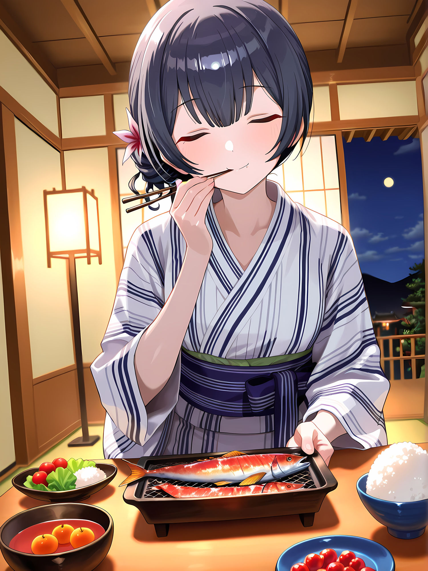 彼女としっぽり温泉でセックス!杜◯凛世9