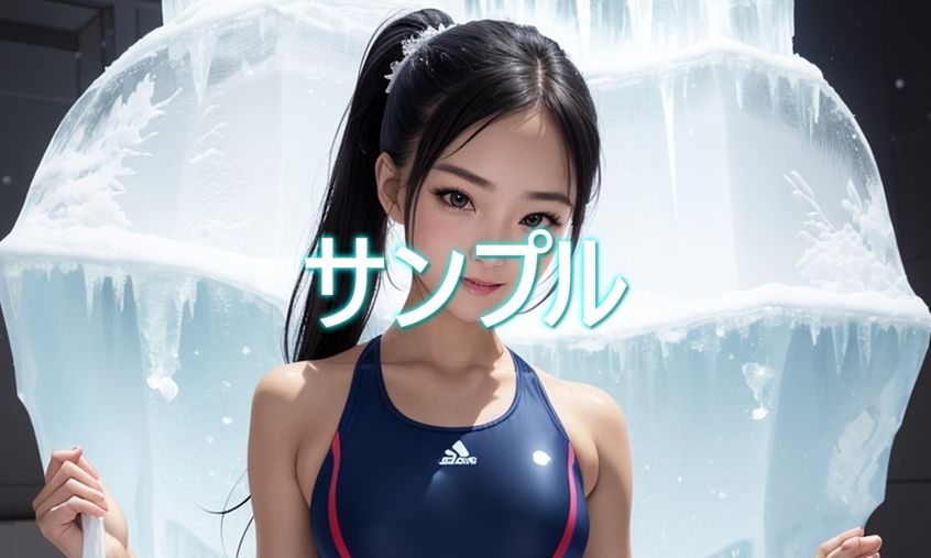 サンプル画像1:日々是競泳水着の彼女【3月】(バスターデュエル) [d_596847]