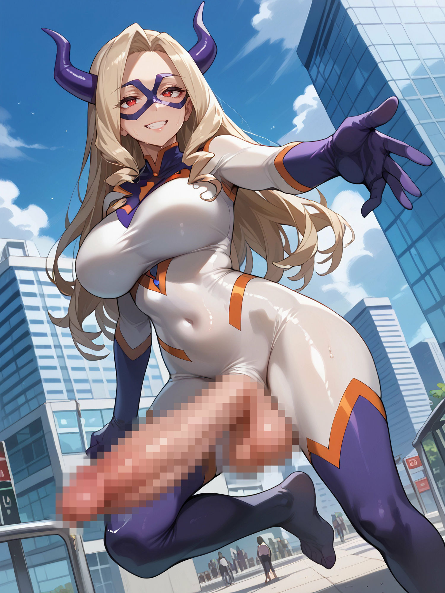 サンプル画像3:僕のヒー〇ーアカデミア〜厳選4名ふたなり集〜(秘密結社あーる) [d_596863]