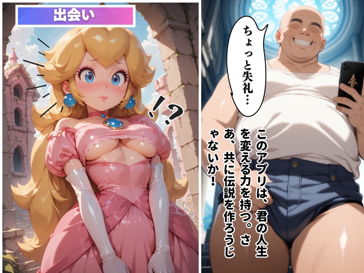 サンプル画像5:催●支配  ピー●姫〜おじさんの子を妊娠〜(三日坊主出版) [d_596881]