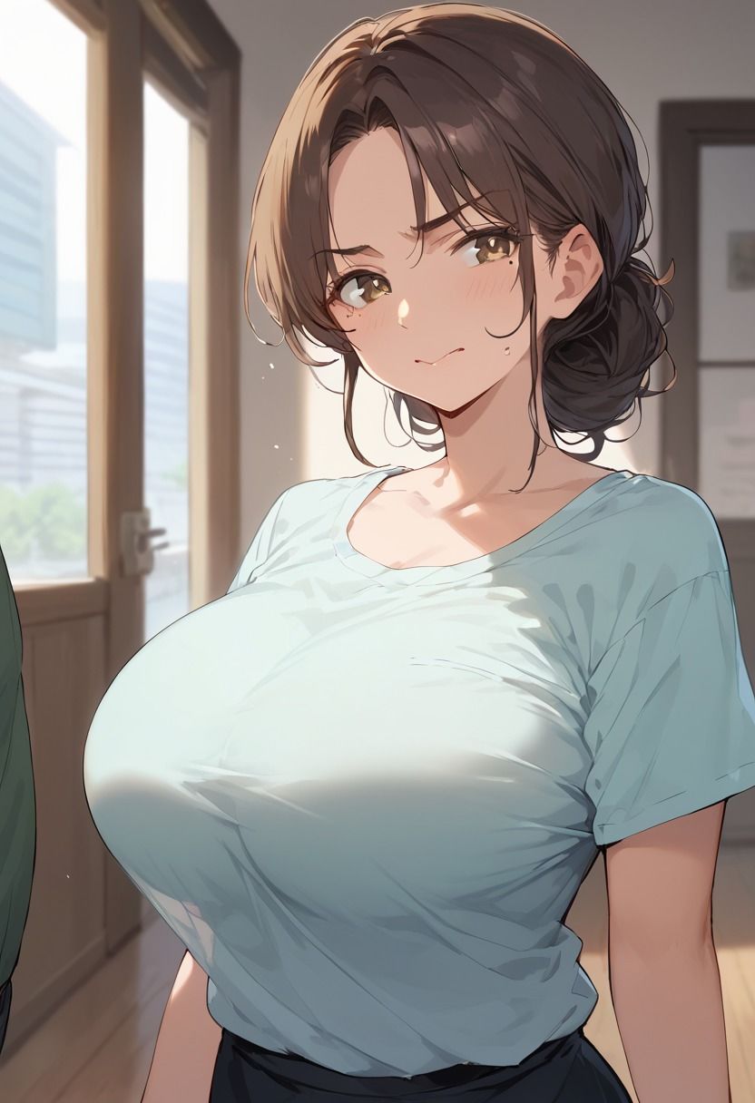 イキ狂い  巨乳人妻がバイト先の後輩に犯●れ続ける 画像1