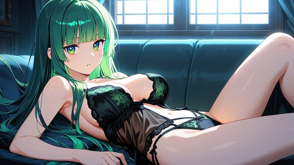 サンプル画像6:異色髪の爆乳グラビア姉妹が秘密のリゾートで種付け撮影【4K】(御一堂) [d_596959]