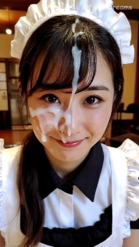 サンプル画像2:顔射後の余韻 – メイド編 Vol.1(FacialDreams) [d_596969]